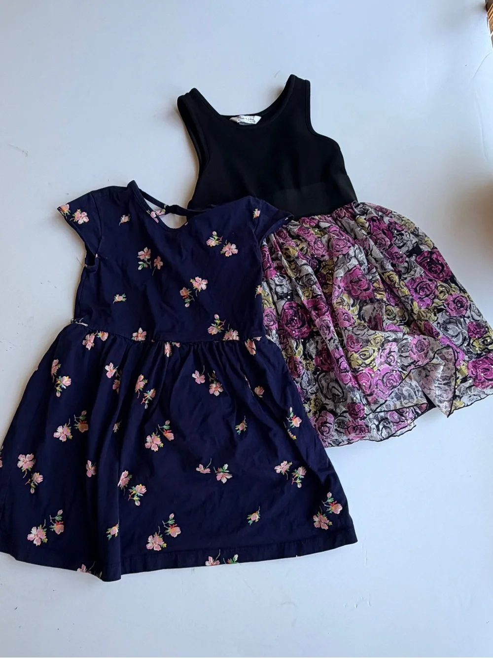 2 x Girls Dress Pippa & Julie & Gap Kids -Size 6